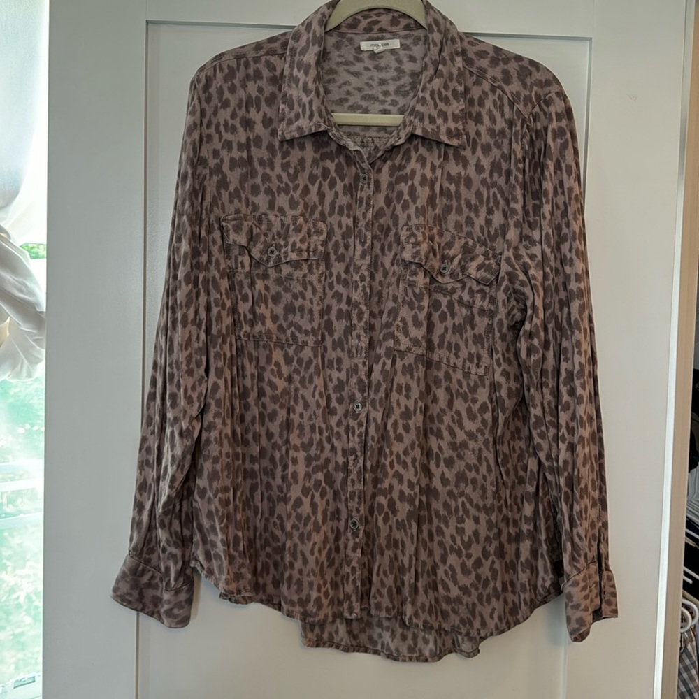 Animal Button Up